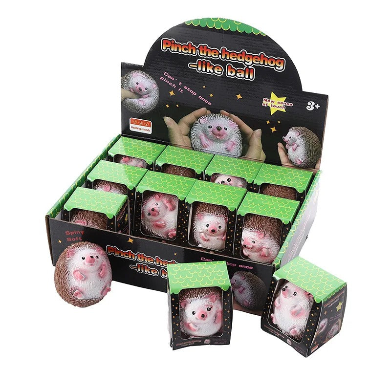 Hedgehog Fidget Squishy Toy for Sensory Stress Anxiety Relief