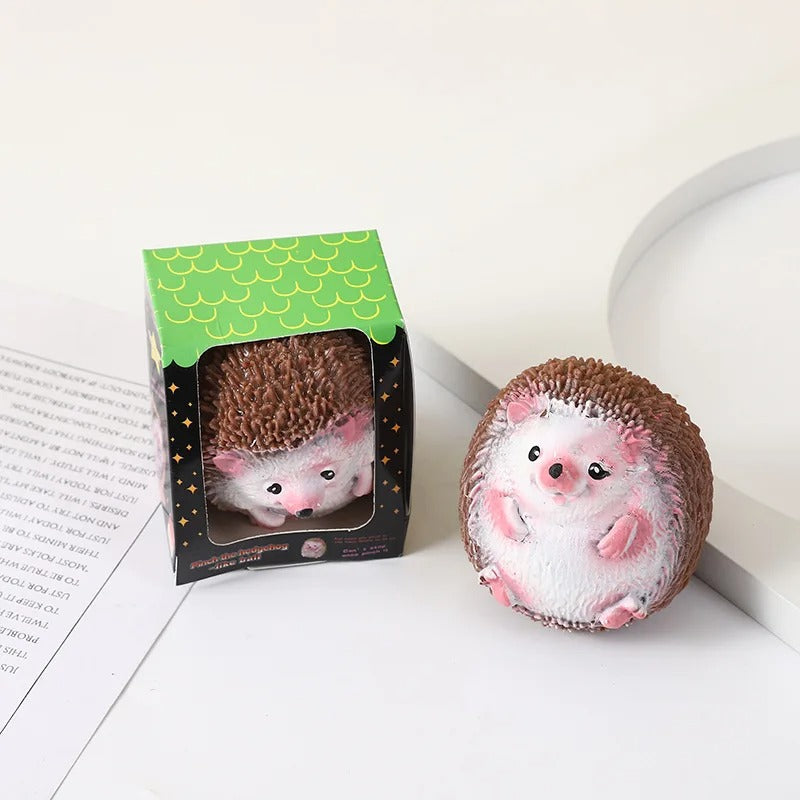 Hedgehog Fidget Squishy Toy for Sensory Stress Anxiety Relief